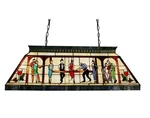 Z-lite Z42-28-04 Tiffany Billiard Light Chestnut Bronze. Fixed Price $899.00.