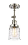 Innovations Lighting 201F-14-5 Bell Semi-flush 5"W Polished Nickel / Deco. Fixed Price $255.20.