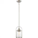 Payson Mini Pendant By Quoizel QPP2781BN. Fixed Price $130.00.