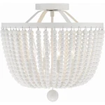 Crystorama 604-MT Ceiling Rylee Semi-flush Mount Matte White. Fixed Price $598.00.