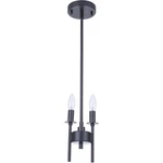 Craftmade 54392-FB Larrson Mini Pendant Flat Black. Fixed Price $39.99.
