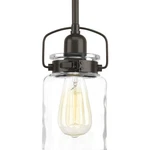 Progress Lighting P500055 Bronze Calhoun Single 5"W Mini Pendant. Fixed Price $82.49.