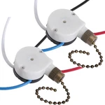 Akahttbn Ceiling Fan Switch ZE-208S E89885 3 Speed 2PCS Bronze Chain,. Fixed Price $13.46.