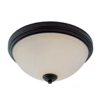 Chelsey 3-LIGHT Flush Mount Ceiling Bronze. Fixed Price $56.00.
