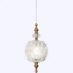 Tlolgt Antique Delicate Decorative Pattern Glass Hardwired 4.9 Inch, Brass. Fixed Price $68.22.