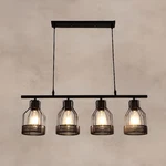 Farmhouse 4-LIGHT Island Pendant Linear Kitchen Chandelier (31"). Fixed Price $72.25.