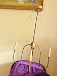 Thomas O'brien Visual Comfort Vendome Small Ceiling Light Chandelier. Fixed Price $550.00.