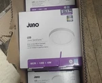 Juno 5" Led Slimform White Surface Mount Light Fixture. New. Fixed Price $19.90.