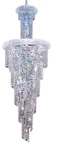 Elegant Lighting V1800SR22/RC Spiral 21"W Crystal - Chrome. Fixed Price $1716.00.