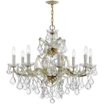 Crystorama 4408-GD-CL-MWP Maria Theresa Chandelier Gold. Fixed Price $1489.02.