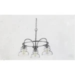 Millenium Modern Chandelier 3-LIGHT Chrome For Dining/kitchen Msrp $239. Fixed Price $34.87.