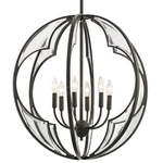 Kichler 43097 Bronze Montavello 6-LIGHT 26"W Single Pendant. Fixed Price $444.57.