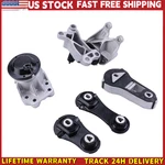 2014-2016 Ford Explorer 3.5L Engine, Trans & Torque Strut Mount Set 5PCS. Fixed Price $137.08.
