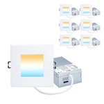 Recessed Lighting 4-INCH Square-led Canless Fixture, Dimmabl.... Fixed Price $124.78.