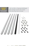 Armacost Lighting Surface Led Tape Mounting Channel 5-PACK Whit.... Fixed Price $29.99.