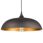 Jazava 60-WATT 1-LIGHT Oil Rubbed Bronze Pendant W/ Metal Shade, No Bulbs. Fixed Price $69.95.