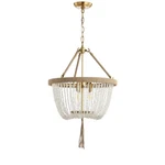 Cydney Light 18.5" Pendant - PND4083 White/natural Safavieh. Fixed Price $156.60.