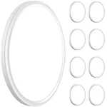 Wkoncldy 3200LM Led Flush Mount Ceiling Light, Super Slim 12IN-8PACK, White. Fixed Price $108.37.