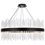 Elegant Lighting 3000D32BK Dallas Chandelier Black. Fixed Price $1790.00.