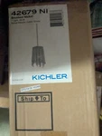New! Kichler Single-bulb Indoor Pendant Customized Fabric Shade 42679NI. Fixed Price $45.00.