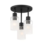 Designers Fountain Cedar Lane 3-LIGHT Semi Ceiling 11" Fixture D236M-SF-MB. Fixed Price $118.59.