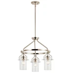 Kichler 52377PN - Everett Light 23" Wide Ring Chandelier Polished Nickel. Fixed Price $208.79.