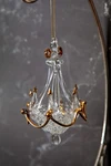 Vintage Kurt Adler Crystal Chandelier W/ Gold Accents Christmas Tree Ornament. Fixed Price $18.99.