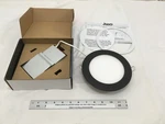 New Juno WF6 SWW5 In. Ultra Slim Canless Integrated Led Recessed Light Black. Fixed Price $22.90.