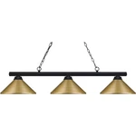 Z-lite 155-3MB-MSG Sharp Shooter Billiard Light Matte Black. Fixed Price $248.20.