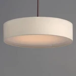 Maxim Prime 16" Wide Oatmeal Linen Shade Led Pendant Light. Fixed Price $275.40.