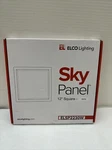 Elco Lighting ELSP2230W Inch Square Sky Panel 3000K 1450 Lm 120V White Finish. Fixed Price $34.99.