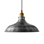 Industrial Warehouse Pendant Light Silver Dome Shade Hanging Ceiling Fixture. Fixed Price $69.90.