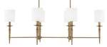 Capital Lighting 842661-701 Abbie 48"W Pillar Candle Brass. Fixed Price $702.40.
