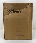 Hunter Dunshire 1-LIGHT Noble Bronze Pendant Clear Seeded Bell Glass. Fixed Price $183.10.