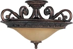 Maxim 11241SAOI Symphony 3 Light Semi Flush Mount-oil Rubbed Bronze. Fixed Price $408.00.