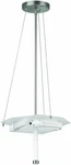 Philips Forecast Taylor 3 Light Ceiling Pendant Fixture, Satin Nickel Finish. Fixed Price $31.00.
