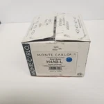 Monte Carlo Model H4AB-L Antique Brass Finish Light Fitter Kit, Bulb, New. Fixed Price $24.95.