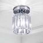 Frixchur Small Chandelier Crystal Ceiling Light Semi Flush Mount Ligh.... Fixed Price $36.96.