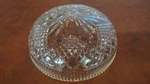 Chandelier Bowl Beaumont Collection By Waterford Crystal Glass Mushroom Shade. Fixed Price $350.00.