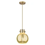 Innovations Newton Sphere 1LT 8" Cord Mini Pendant, Bb/mc 410-1PS-BB-G410-8ME. Fixed Price $211.20.