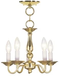 Livex Lighting 5011-02 Williamsburgh Mini Chandelier Polished Brass. Fixed Price $199.96.