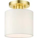Livex Lighting 41094-12 Meridian Semi-flush Mount Satin Brass. Fixed Price $87.96.