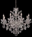Crystorama 4409-CH-CL-MWP Maria Theresa 9-LIGHT Cut Crystal Chandelier. Fixed Price $1598.00.