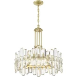 Crystorama BOL-8888-AG Bolton Chandelier Aged Brass. Fixed Price $2078.40.