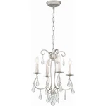 Crystorama 5014-OS-CL-MWP Ashton Mini Chandelier Olde Silver. Fixed Price $318.40.