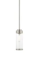 Livex Lighting 40470 Nickel Hillcrest Single 5"W Mini Pendant. Fixed Price $135.96.