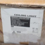 Yansun 6-LIGHT Modern Sputnik Semi-flush Mount Mini Chandelier. Fixed Price $31.14.