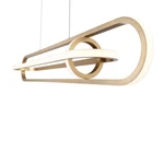 Eurofase Lighting 37039-028 Demark Linear Chandelier 1 Light-satin Gold Finish. Fixed Price $500.00.