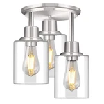 Rottogoon Semi Flush Mount Ceiling Light, 3 Close Fixt.... Fixed Price $111.41.