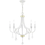 Livex Lighting 41275-03 Glendale Chandelier White. Fixed Price $174.99.